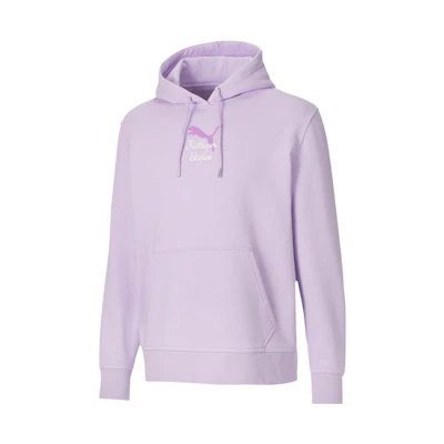 Puma KS Collaboration Purple Crewneck Pullover Sweatshirt for Men 530408-16