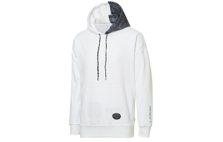 Puma Les Benjamins White Hooded Sweatshirt Collaboration 595470-02