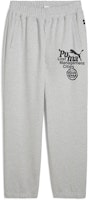 PUMA x LMC Grey Knit Mid-Rise Track Pants Casual Fashion Collab 626564-04 PUMA x LMC Grey Knit Mid-Rise Track Pants Casual Fashion Collab 626564-04