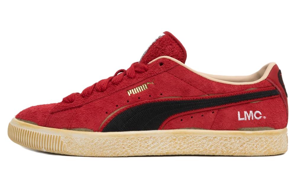 Buy 彪马 LMC 联名 Suede VTG 鞋款 '红黑' 394817-01