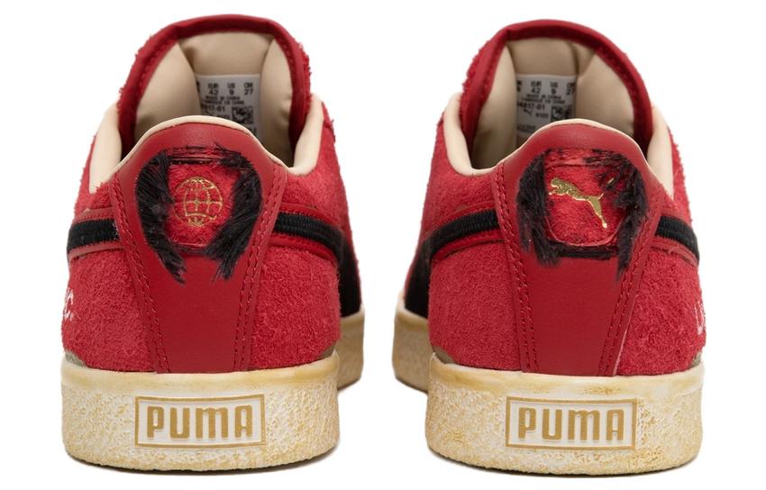 Shop 彪马 LMC 联名 Suede VTG 鞋款 '红黑' 394817-01