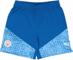 Puma x Manchester City 2023-24 Training Colorblock Football Pants Unisex Blue 772884-06 Puma x Manchester City 2023-24 Training Colorblock Football Pants Unisex Blue 772884-06