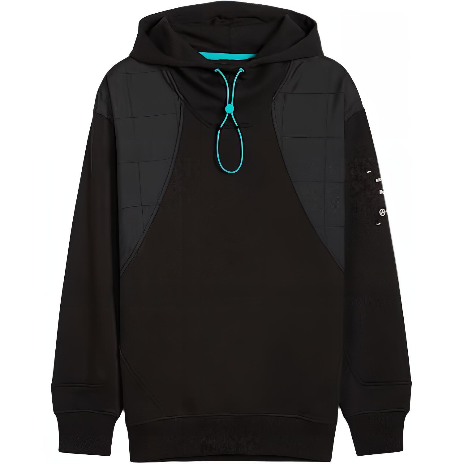 Puma MAPF1 RÆBURN Triple Collab NJR SS24 Black Hoodie Comfortable & Stylish 627555-01