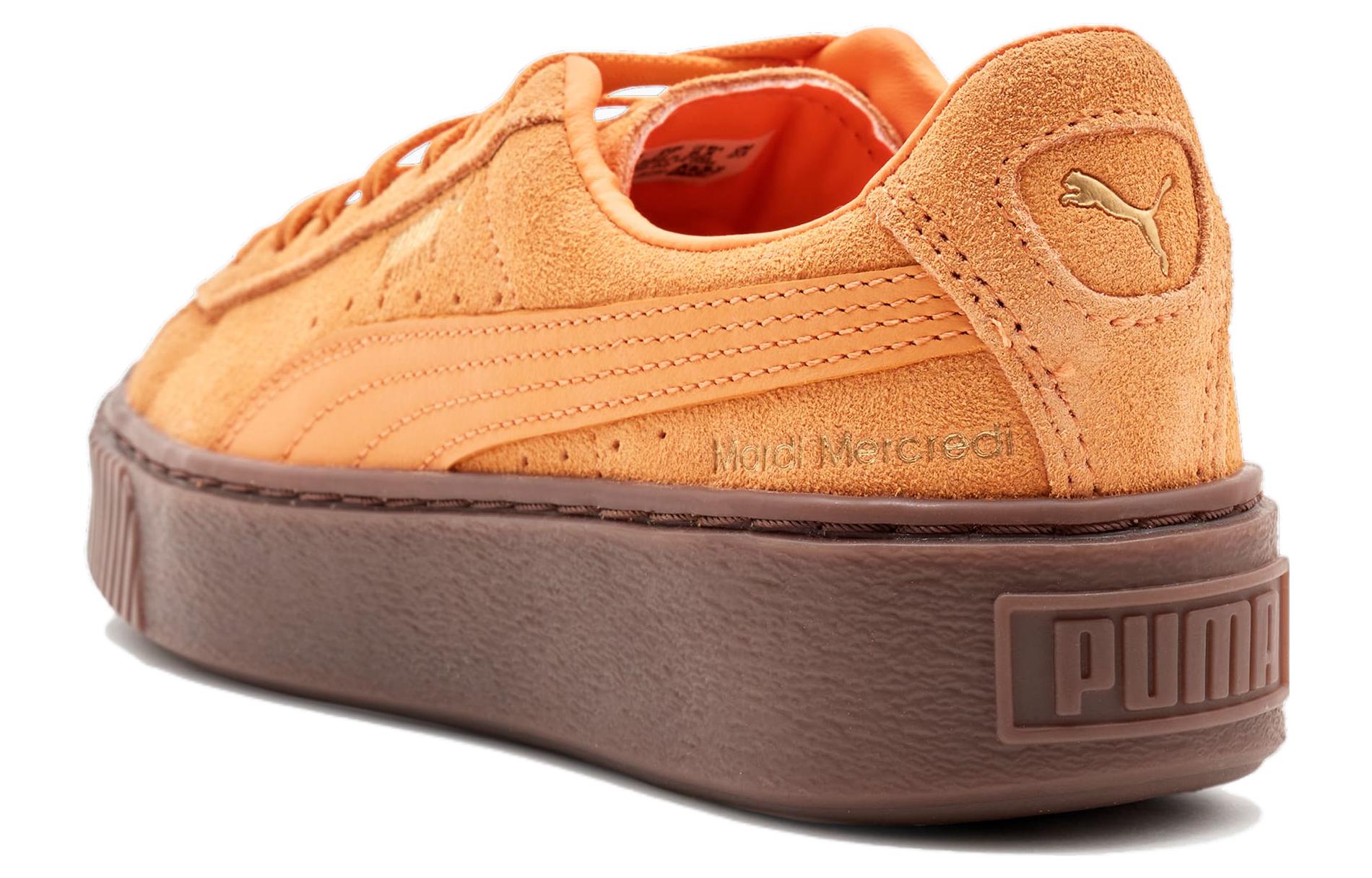 Purchase PUMA Mardi Mercredi 耐磨防滑 低幫 板鞋 男女同款 橙色