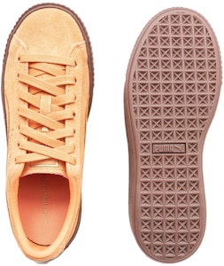 PUMA Mardi Mercredi 耐磨防滑 低幫 板鞋 男女同款 橙色 Details for PUMA Mardi Mercredi 耐磨防滑 低幫 板鞋 男女同款 橙色