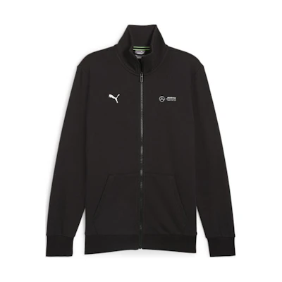 Puma Mercedes-Benz Full-Zip Black Jacket Casual Loose Fit 623763-01