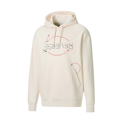 Puma Michael Lau Beige Graphic Pullover Sweatshirt Casual Sportswear 530357-75
