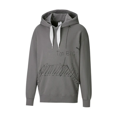 Puma Michael Lau Gray Hoodie Casual Sportswear Collaborative Edition 530356-60