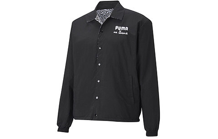 Puma Mr Doodle Reversible Loose Fit Jacket Black 59863802