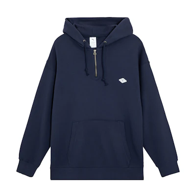 Puma nanamica SS23 Navy Half-Zip Pullover Hoodie 539852-06