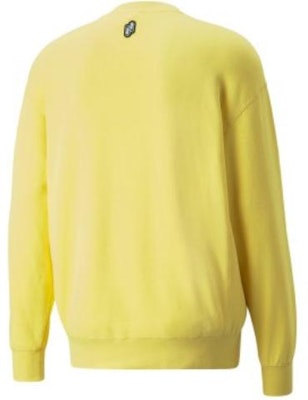Puma x Neymar Logo Print Crewneck Yellow Sweatshirt Long Sleeve 535732-91 Lookbook Puma x Neymar Logo Print Crewneck Yellow Sweatshirt Long Sleeve 535732-91