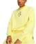 Shop Puma x Neymar Logo Print Crewneck Yellow Sweatshirt Long Sleeve 535732-91