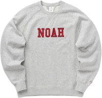 PUMA x Noah FW24 Collaboration Minimalist Lettering Crewneck Sweatshirt Gray Men. 628415-04 PUMA x Noah FW24 Collaboration Minimalist Lettering Crewneck Sweatshirt Gray Men. 628415-04