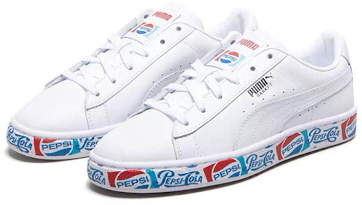 Puma X PEPSI Basket Logo 'Putih' 368463-02 Order Puma X PEPSI Basket Logo 'Putih' 368463-02