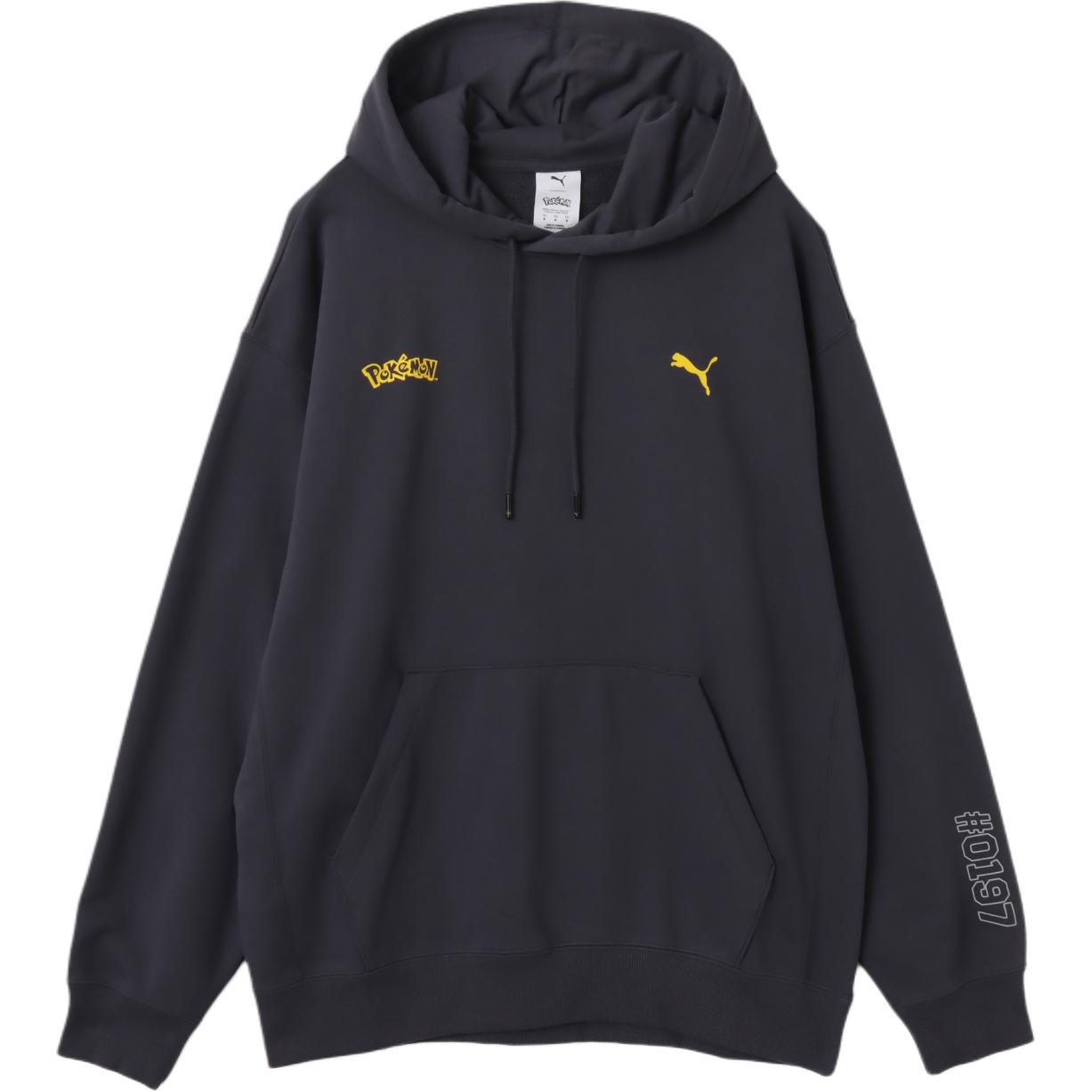 PUMA x Pokémon Relaxed Graphic Hoodie Unisex Pullover Long Sleeve Sweatshirt 634915-76