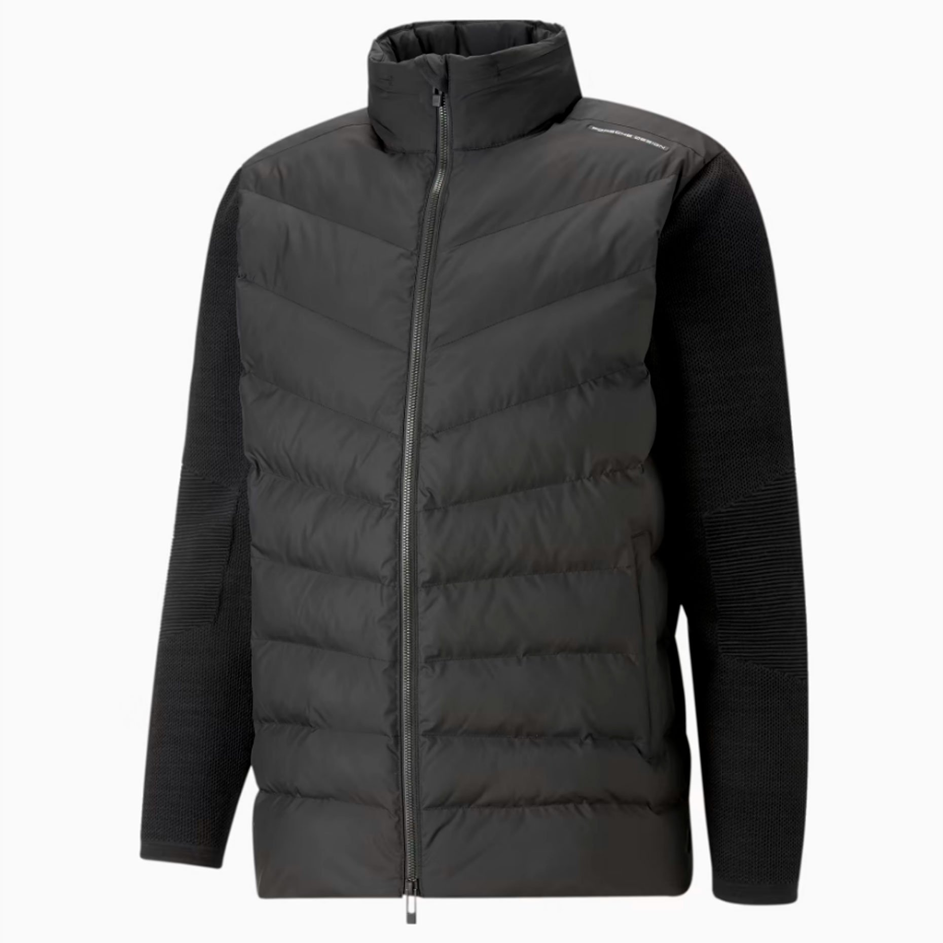PUMA Porsche Design  Black Outdoor Waterproof Windproof Sports Jacket 53808420