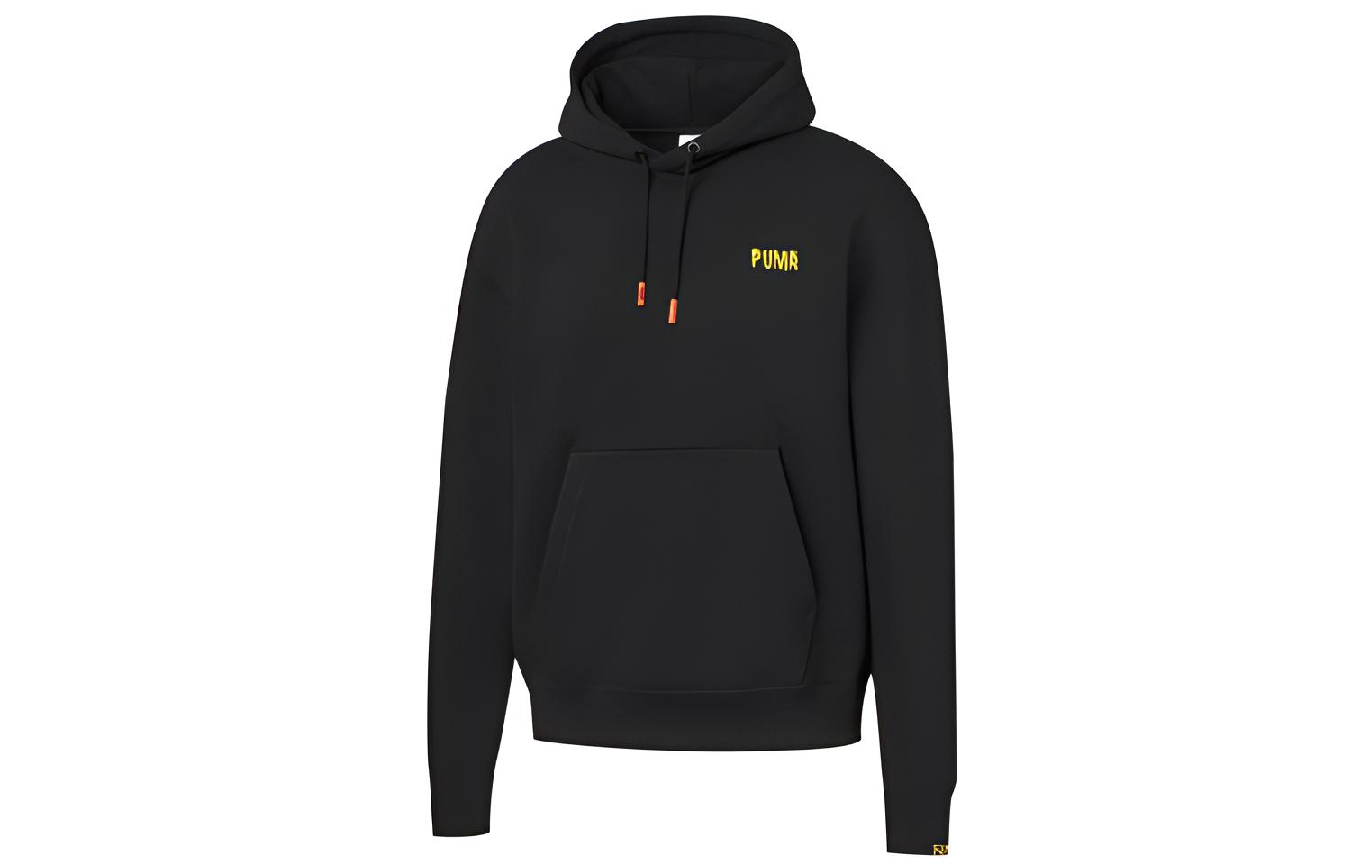 Puma Randomevent Knit Hoodie Unisex Black 59666201