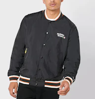 Shop Puma x Randomevent 男女同款黑色織布運動外套 596661-01