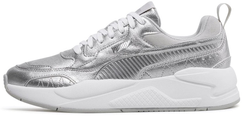 Puma X-Ray2 Square Metallic Tum 'Silver White' 382218-01 Buy Puma X-Ray2 Square Metallic Tum 'Silver White' 382218-01