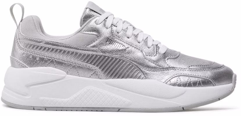 Puma X-Ray2 Square Metallic Tum 'Silver White' 382218-01 Order Puma X-Ray2 Square Metallic Tum 'Silver White' 382218-01