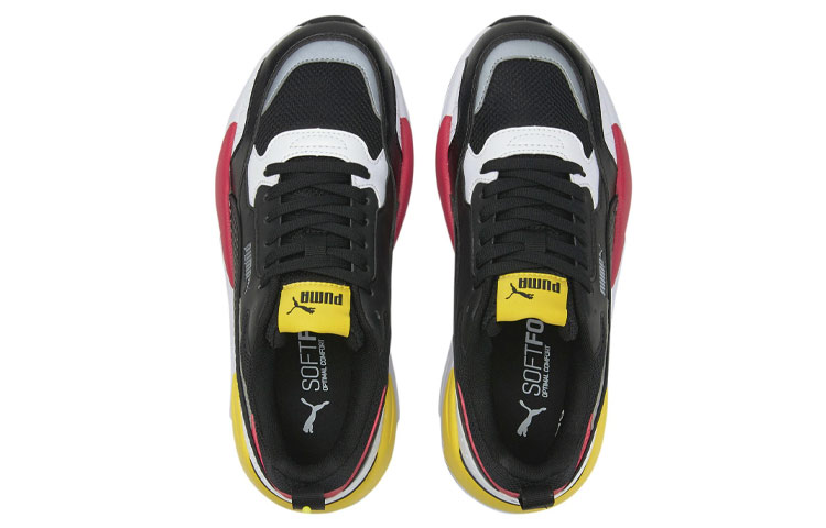 Puma X-Ray 2 Square 'Black White Yellow' 圖 3