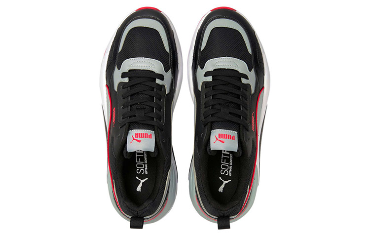 Lookbook プーマ X-Ray 2 スクエア 白/グレー/黒 373108-21