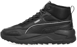 Puma X-ray 2 Square Mid Reflective Black Mid Running Shoes 375025-01 Puma X-ray 2 Square Mid Reflective Black Mid Running Shoes 375025-01