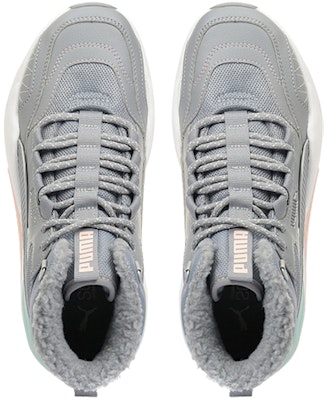 彪马X-ray 2平方反光白灰绿中帮跑鞋 375025-02 Shop 彪马X-ray 2平方反光白灰绿中帮跑鞋 375025-02