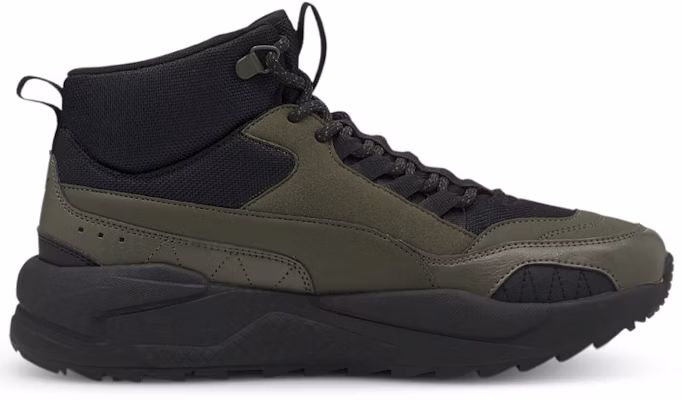 Puma X-Ray 2 Square Mid WTR Running Shoes Unisex Green/Black 373020-05 Order Puma X-Ray 2 Square Mid WTR Running Shoes Unisex Green/Black 373020-05