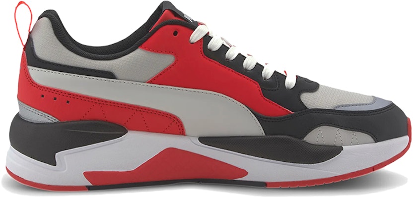 Puma X-RAY 2 SQUARE PACK HIGH RISK RED-G 'Gray Red White' 374121-01 Order Puma X-RAY 2 SQUARE PACK HIGH RISK RED-G 'Gray Red White' 374121-01
