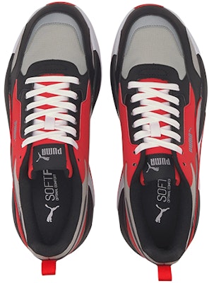 Puma X-RAY 2 SQUARE PACK HIGH RISK RED-G 'Gray Red White' 374121-01 Shop Puma X-RAY 2 SQUARE PACK HIGH RISK RED-G 'Gray Red White' 374121-01