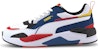 Kasut Lari Rendah Puma X-Ray 2 Square Pack Biru/Merah/Putih 374121-02