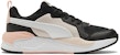 Puma X-Ray Hitam Merah Jambu Putih Kasut Sukan Low Tops 'Hitam Putih Merah Jambu' 372602-27