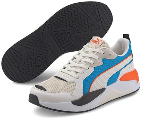 Kasut Lari Rendah Puma X-Ray Putih/Biru 372602-22 Lookbook Kasut Lari Rendah Puma X-Ray Putih/Biru 372602-22