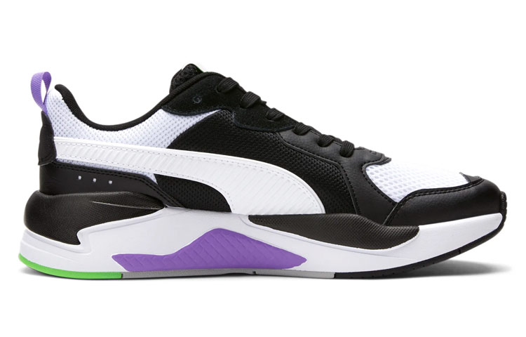 Puma X-ray Low-top Running Shoes Black/Purple 圖 2