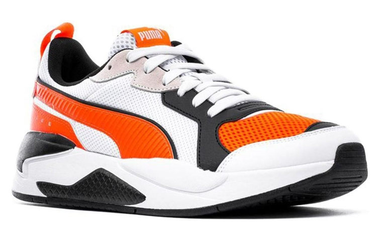 Lookbook プーマ X-ray ローカット ランニングシューズ オレンジ/ホワイト 372602-07