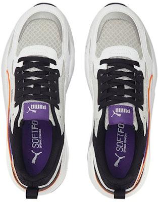 Puma Unisex X-Ray Square Kasut Larian Putih/Hitam/Jingga 381060-01 Lookbook Puma Unisex X-Ray Square Kasut Larian Putih/Hitam/Jingga 381060-01