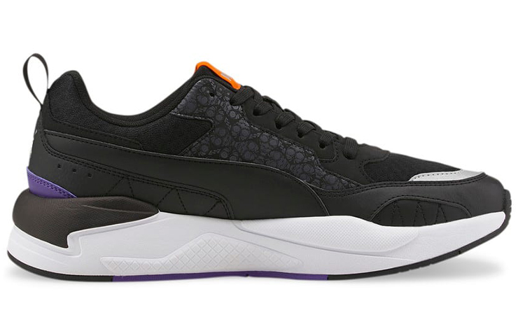 Puma Unisex X-Ray Square Low-Top Running Shoes Black/Purple/Orange 圖 2