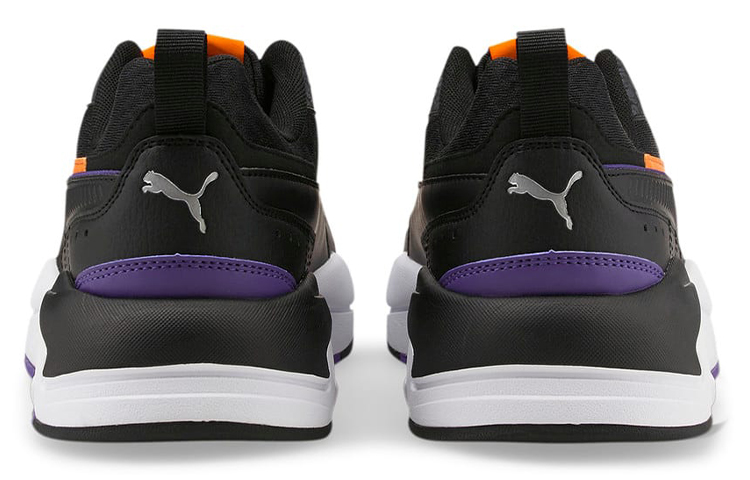 Puma Unisex X-Ray Square Low-Top Running Shoes Black/Purple/Orange 圖 4