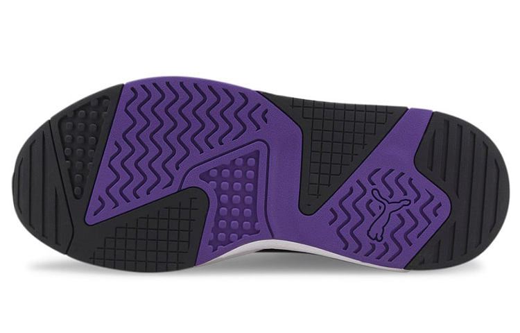 Puma Unisex X-Ray Square Low-Top Running Shoes Black/Purple/Orange 圖 5