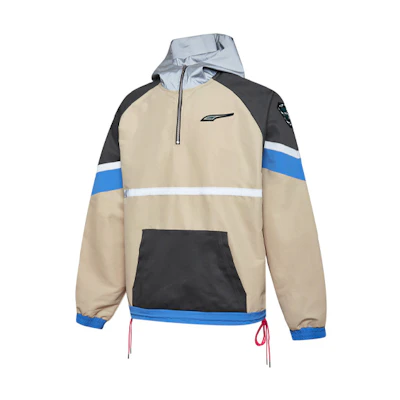 Puma Rhude HZ Colorblock Hoodie Khaki for Men 59675569