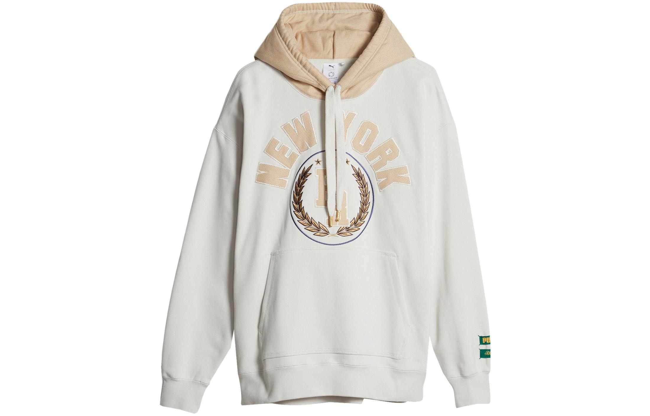 Order 彪马 x RHUIGI FW23 拼色徽标灰色连帽衫联名款 620889-17