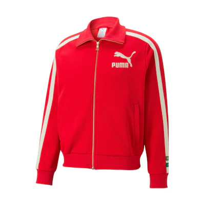 Puma RHUIGI Retro Track Jacket Red Unisex Collaboration 539508-11