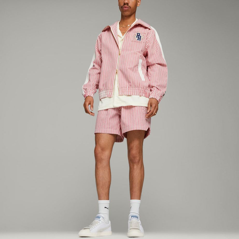 Shop 彪马 x Rhuigi 条纹男士长袖拉链夹克 620884-21