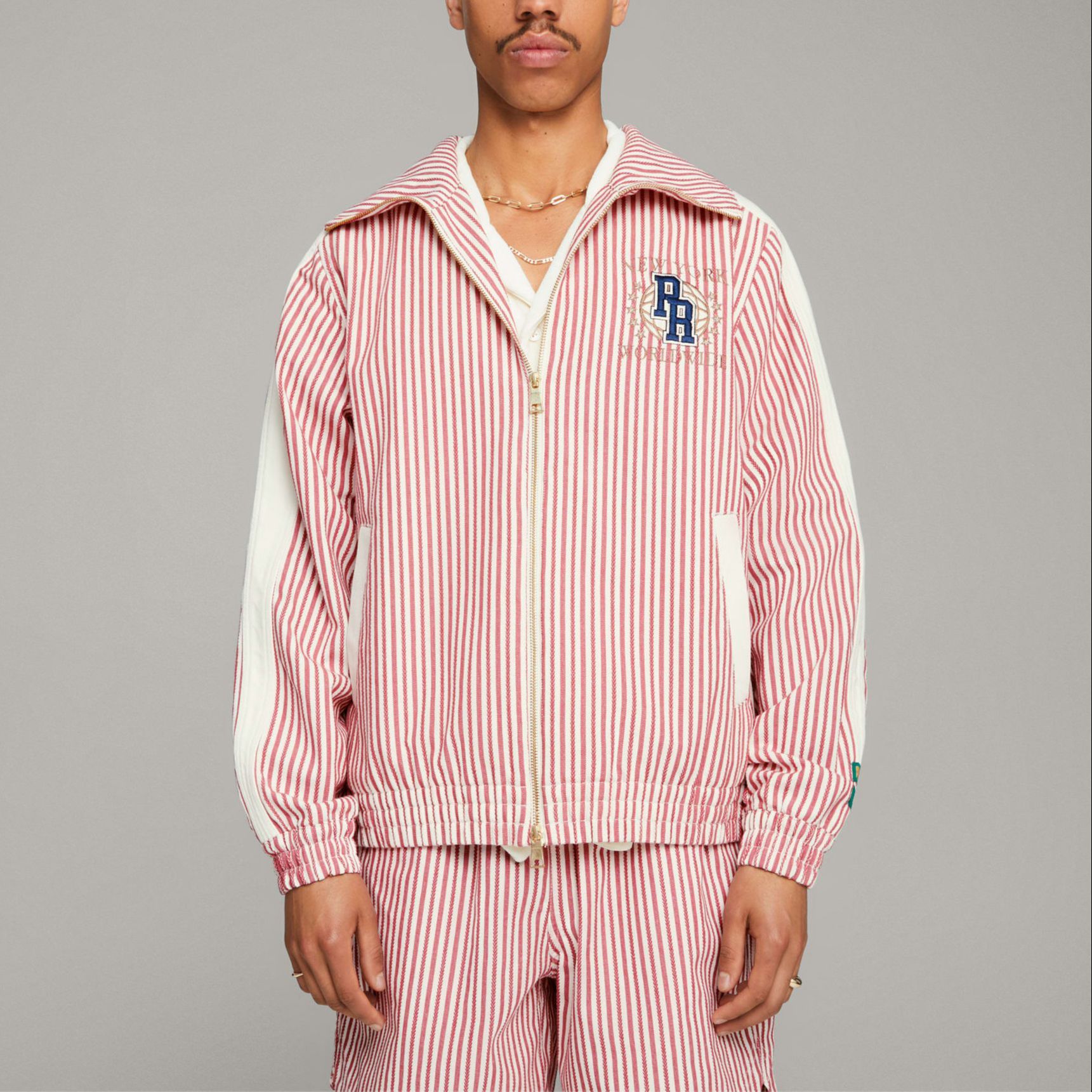 Purchase 彪马 x Rhuigi 条纹男士长袖拉链夹克 620884-21