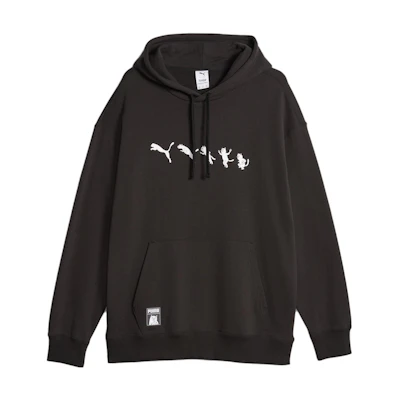 Puma RIPNDIP SS23 Cat Print Logo Hoodie Black 622197-01