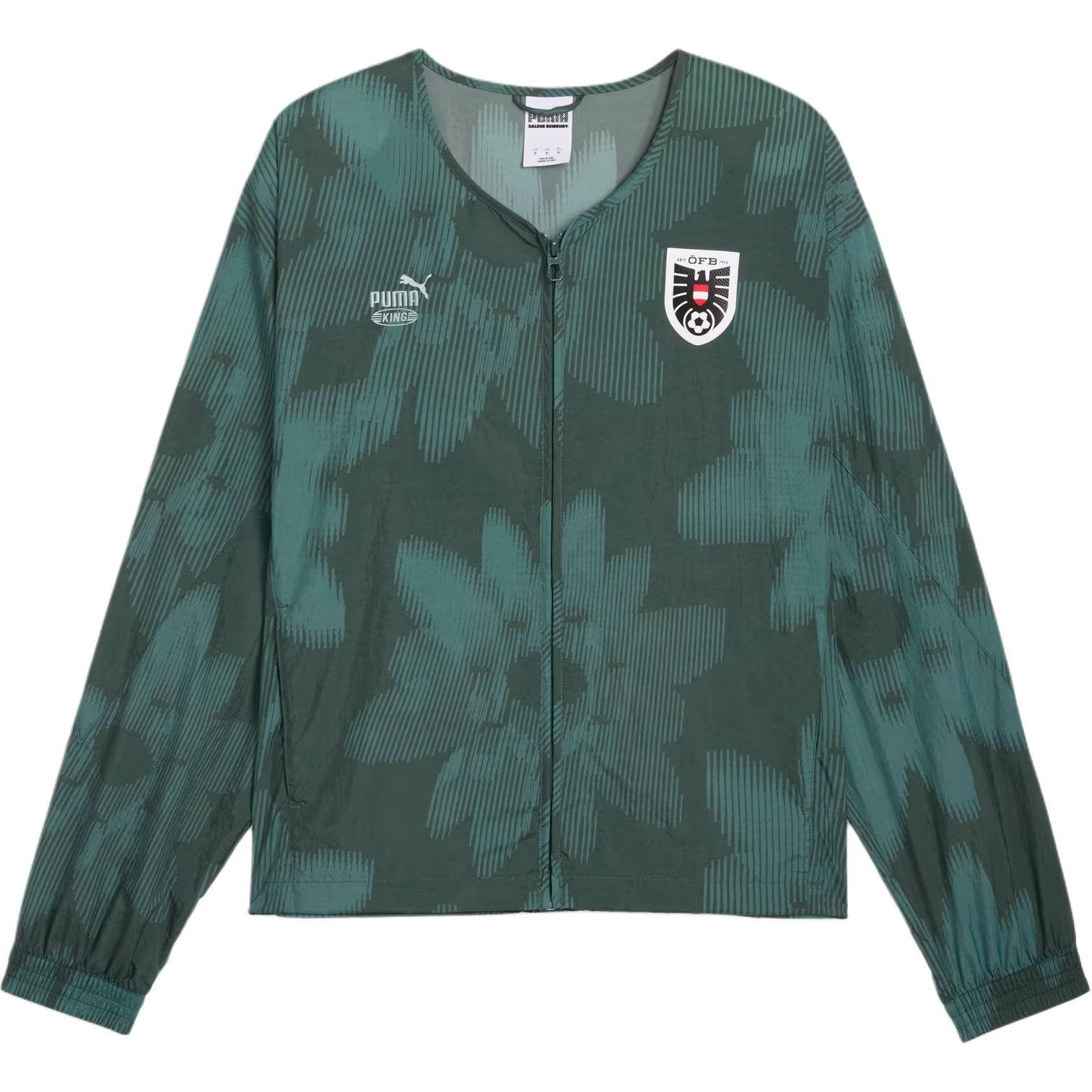 Puma x Salehe Bembury x Austria Collab King Retro Full-Print Track Jacket 635081-74