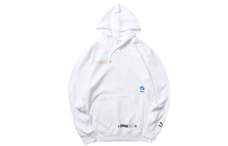 Lookbook Puma x SONIC 聯名款 白色音速小子連帽衫 598103-02
