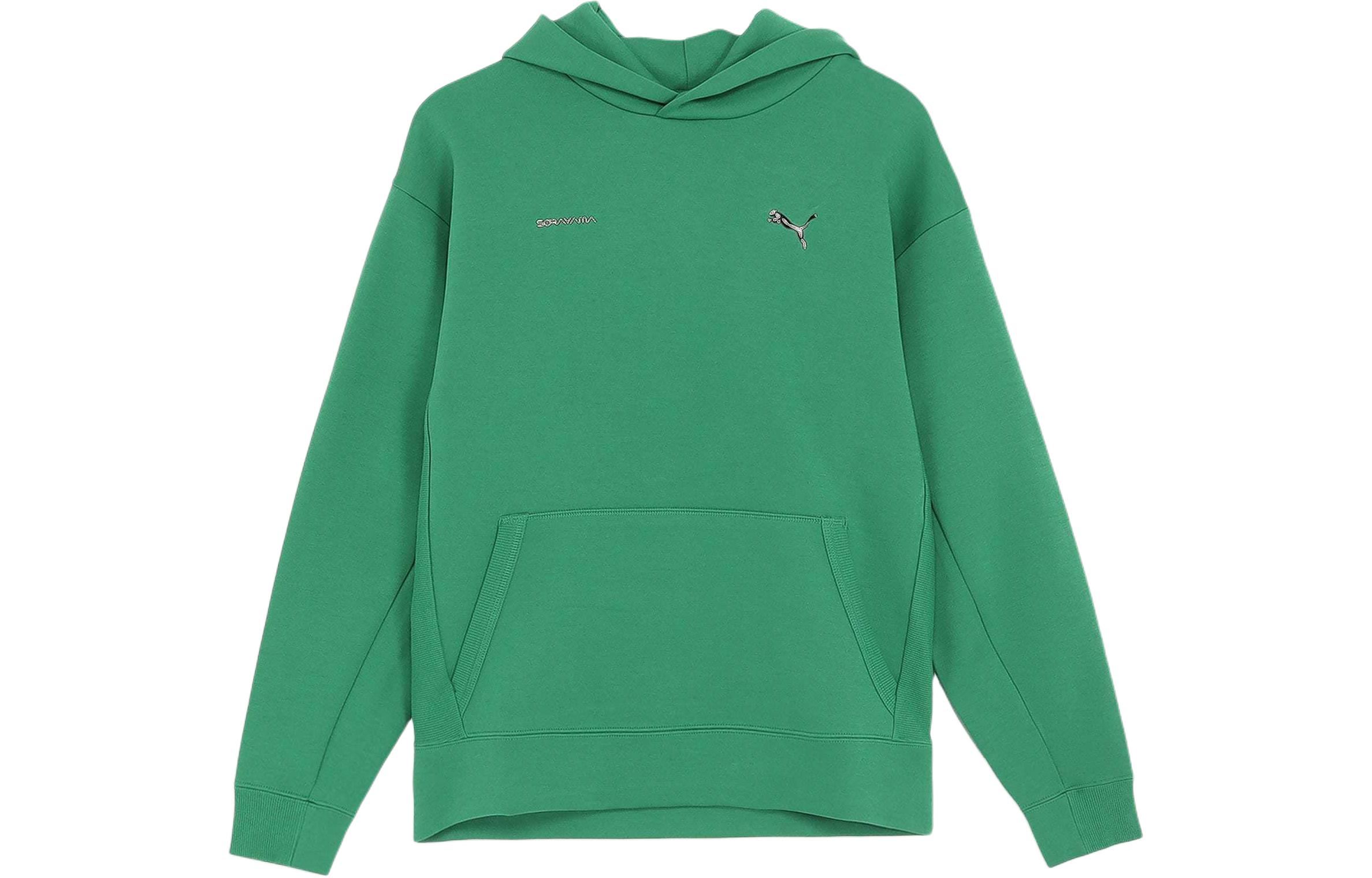Puma x Sorayama SS24 Green Dragon Print Hoodie Collaboration 626534-17