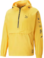 Puma x STAPLE SS23 Yellow Half-Zip Hoodie Windbreaker Jacket Unisex 620653-55 Puma x STAPLE SS23 Yellow Half-Zip Hoodie Windbreaker Jacket Unisex 620653-55
